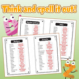 Word Mix-Up Guess the Word Activity Book for Kids product image 5 showing printed book details for screen-free reading and learning
