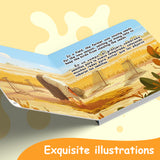 Exquisite illustration from The Farmer and the Crane fable