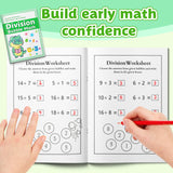 Division Bubble Math Workbook product image 6 showing printed book details for screen-free reading and learning