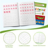 Pencil Control Early Tracing Workbook product image 5 showing printed book details for screen-free reading and learning