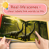 Dinosaurs Early Learning Book for Kids, Dinosaur Recognition, First Vocabulary and Preschool Learning Skills