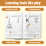 My Alphabet Workbook for preschool handwriting readiness