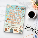Desk reading setup with A Girl's Guide to Physical and Mental Growth