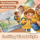 With Dad, It's Great Picture Book for Kids product image 5 showing printed book details for screen-free reading and learning
