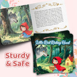 Sturdy and safe Little Red Riding Hood fairy tale picture book pages