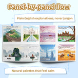 Our World of Geography Picture Book for Kids product image 5 showing printed book details for screen-free reading and learning