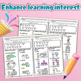 Children's reading practice book for early literacy