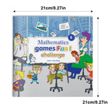 Kids number games and logic activity book for focus and problem-solving
