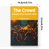 The Crowd: Mass Psychology and Human Behavior Book product image 5 showing printed book details for screen-free reading and learning