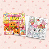 Cute Food Coloring Book, Volume 22 physical printed book product image 5, ISBN 9798904669935