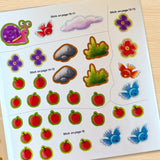 Daily Fun Stickers: My Friends product image 6 showing printed book details for screen-free reading and learning