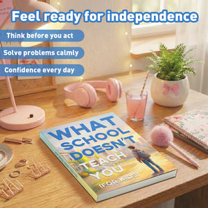 Children's real-world learning book about life skills, independence, and confidence