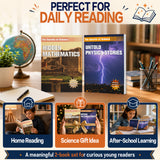 Math and Physics Science Discovery 2-Book Set physical printed book set image 5, bundle ISBN 9798904665104