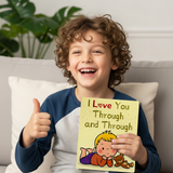 I Love You Through and Through Picture Book for Kids product image 5 showing printed book details for screen-free reading and learning