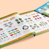 Kids solving Arabic visual puzzle challenges