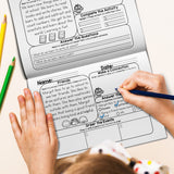 Kids comprehension book for story details event order and answers