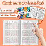 Sudoku Puzzle Books: Geometric Beginner Logic Set product image 10 showing printed book details for screen-free reading and learning