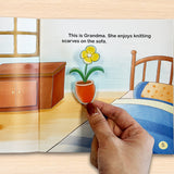 Daily Fun Stickers: Home Sweet Home Picture Book product image 6 showing printed book details for screen-free reading and learning