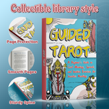 Guided Tarot Beginner Card Meanings Guide product image 6 showing printed book details for screen-free reading and learning