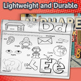 Alphabet Coloring Book product image 6 showing printed book details for screen-free reading and learning