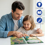 Ages 4-8 French-English story reader for screen-free fable time