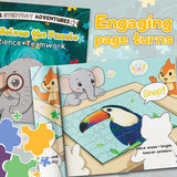 Ellie Solves the Puzzle Children’s Picture Book, Little Ellie Everyday Adventures Storybook About Patience, Teamwork, and Problem Solving