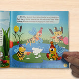 Smart Stickers: Insects product image 6 showing printed book details for screen-free reading and learning