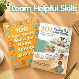 100 Real-world Skills for Home School and + 101 Essential Skills Every Modern Kid Need: 2-Book Set bundle detail image, image 5, bundle ISBN 9798900669670