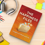 The Happiness Files: Work, Life, and Everyday Joy product image 10 showing printed book details for screen-free reading and learning