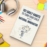 101 Daily Habits for Young Innovators product image 10 showing printed book details for screen-free reading and learning