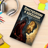 Crime and Punishment Russian Edition by Fyodor Dostoevsky product image 9 showing printed book details for screen-free reading and learning