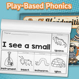 A-Z Handwriting Workbook: Sentence Copy product image 6 showing printed book details for screen-free reading and learning