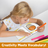 Color7&Fun – Coloring Book Series Vol. 11–15: Fun English Learning Through Art for Kids (Set of 5 Books)