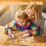 Maze Training Camp Activity Book for Kids product image 6 showing printed book details for screen-free reading and learning