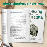 Un Millon con Una Sola Idea Spanish Finance Book product image 6 showing printed book details for screen-free reading and learning
