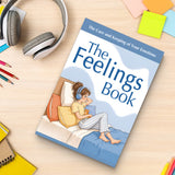 Study desk flat-lay with teen self-care guide