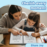 Beginner Maze Workbook: Rabbit Paths product image 6 showing printed book details for screen-free reading and learning
