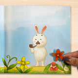 Daily Fun Stickers: My Garden Picture Book product image 6 showing printed book details for screen-free reading and learning
