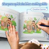 Kids Spot the Difference Puzzle Book product image 6 showing printed book details for screen-free reading and learning