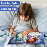 The Monster Who Eats the Dark Bedtime Picture Book for Kids product image 6 showing printed book details for screen-free reading and learning