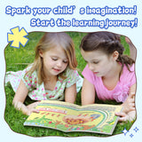 Little Thinkers: Let's Go for a Walk product image 6 showing printed book details for screen-free reading and learning