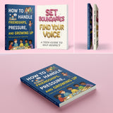 How to Handle Friendships, Pressure, and G + Set Boundaries, Find Your Voice: Teen Self: 2-Book Set bundle detail image, image 5, bundle ISBN 9798904661397