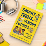 Smart Teens, Strong Futures: Life Skills Guide product image 10 showing printed book details for screen-free reading and learning