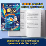 100000 Whys Planet Earth Science Book for Kids product image 5 showing printed book details for screen-free reading and learning