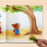 Daily Fun Stickers: My Friends Picture Book product image 6 showing printed book details for screen-free reading and learning