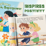Acceptance Is My Superpower Picture Book for Kids product image 5 showing printed book details for screen-free reading and learning