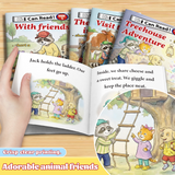 Kid Can Read 12-Book Friendship and Adventure Early Reader Set for Kids product image 7 showing printed book details for screen-free reading and learning