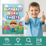 Children's uppercase and lowercase handwriting practice book