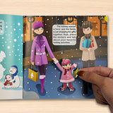 Smart Stickers: Family Time product image 6 showing printed book details for screen-free reading and learning