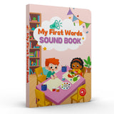 My First Words Sound Book Early Vocabulary product image 6 showing printed book details for screen-free reading and learning